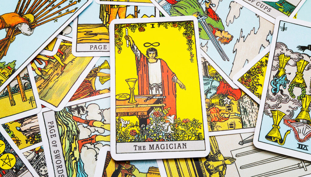 Magician tarot card